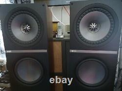 Kef Q900 Floor Standing Speakers Mint With Factory Shipping Boxes Mint Condit