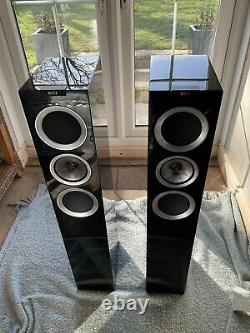 Kef R500 Floorstanding Speakers Gloss Black