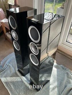 Kef R500 Floorstanding Speakers Gloss Black