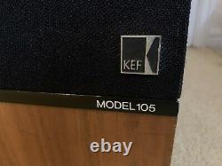 Kef Reference 105.1 SP1059 Rare Floorstanding Hifi Speakers 1977