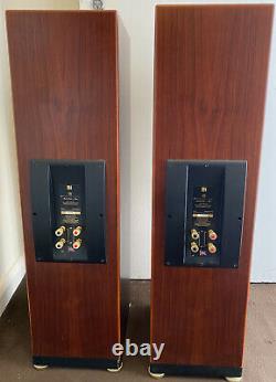 Kef Reference Series Model One-Two Floor Standing Passive Speakers Brown Finish
