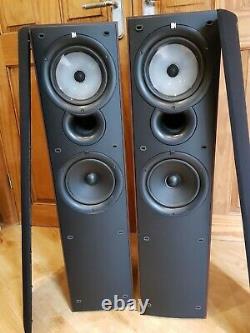 Kef floor standing speakers Q55 bi wireable ideal for cinema surround etc