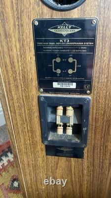 Kelly KT3 floorstanding speakers -Oair