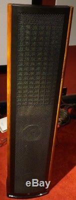 Kingsound Queen 2 Electro Static Floor Standing Speaker Pair Walnut DNG-383