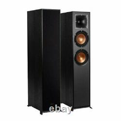 Klipsch Floorstanding Speakers Pair Ebony R-620F