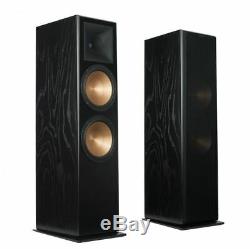 Klipsch RF7 III Floor Standing Speakers Pair Hifi Home Cinema Audio Sound Black