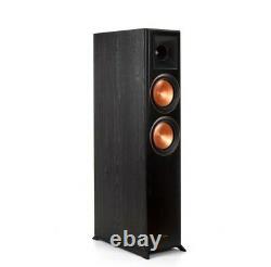 Klipsch RP-6000F Floorstanding Speakers, Black, Pair, One NewithOne Open Box