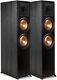 Klipsch RP-8000F Speakers Ebony Black Floorstanding Loudspeakers Home Tall 8