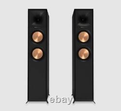 Klipsch R-605FA Dolby Atmos Floor Standing Cinema Speakers Black BRAND NEW