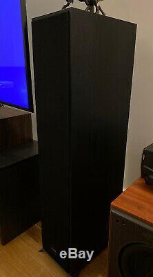 Klipsch R-620F Floorstanding Speakers Black Ebony