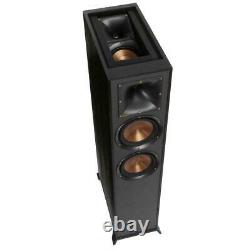 Klipsch R-625FA Dolby Atmos Floorstanding Speakers Pair (Black)