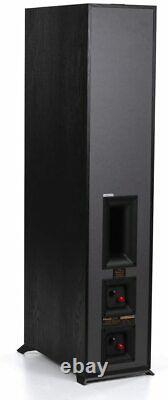 Klipsch R-625FA Dolby Atmos Floorstanding Speakers Pair (Black)