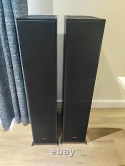 Klipsch R-625FA Dolby Atmos Floorstanding Speakers Pair In Black (Hardly used)