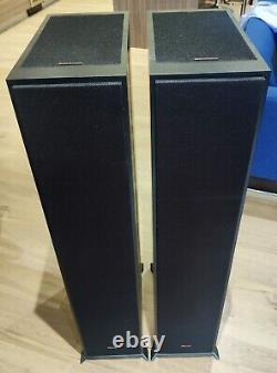 Klipsch R-625FA Dolby Atmos Floorstanding Speakers Pair In Black (Hardly used)