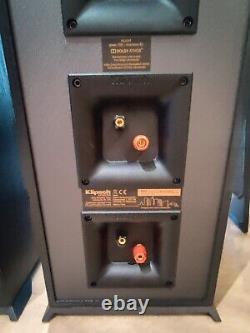 Klipsch R-625FA Dolby Atmos Floorstanding Speakers Pair In Black (Hardly used)