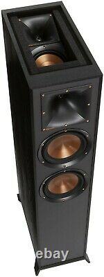 Klipsch R-625FA Dolby Atmos Floorstanding Speakers Pair In Ebony