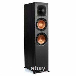 Klipsch R-820F Floorstanding speakers Dual 8 Cinema Surround Sound HiFI Black