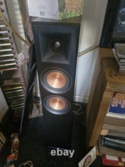 Klipsch Rp5000f Floorstanding Speaker System Black Good Condition Used 1 Year