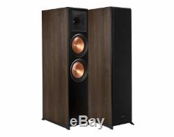 Klipsch Rp-8000F Floor Standing Speakers Pair Hifi Home Cinema Audio Walnut