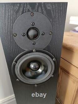 Kudos X2 floorstanding speakers (black ash) immaculate with original box