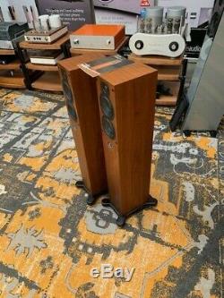 Leema Acoustics Xone Floorstanding Speakers Walnut Finish £599.00