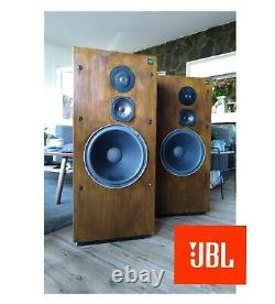 Legendary JBL L100T CLASSIC SPEAKERS. 3Way. 12 JBL 2214H Woofers. Down to 22hz