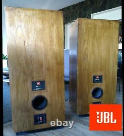 Legendary JBL L100T CLASSIC SPEAKERS. 3Way. 12 JBL 2214H Woofers. Down to 22hz