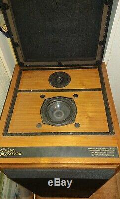 Linn Isobarik domestic floor speakers and stands DMS matched pair