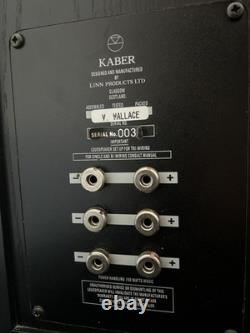 Linn Kaber Floorstanding Speakers/ Original Boxes/Immaculate /Upgrade Potential