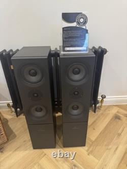 Linn Keilidh Floor Standing Speakers Black Ash Immaculate Condition -Hifi YORK