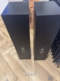Linn Keilidh Floor Standing Speakers Black Ash Immaculate Condition -Hifi YORK