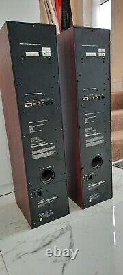 MERIDIAN DSP 5000 ROSEWOOD DSP FLOOR STANDING Stereo speakers