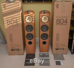 MINT Boxed & Accessories! B&W 804D2 804 D2 Bowers Wilkins Speakers DIAMOND