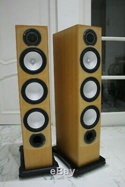 MINT Monitor Audio Silver RX8 Floor standing stereo speakers bi wire bass
