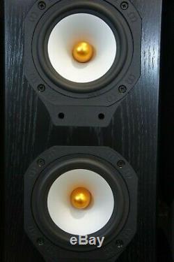 MONITOR AUDIO SILVER 8i FLOORSTANDING SPEAKERS WITH ORIGINAL MANUAL AND SPIKES