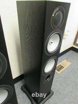 MONITOR AUDIO SILVER RX6 FLOOR STANDING SPEAKERS PAIR With SPIKES & PLUGS RX 6