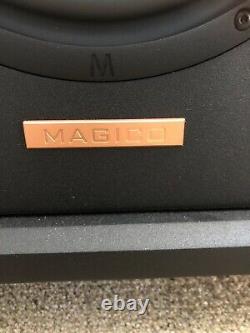 Magico S3 Mk II Floorstanding Speakers M-Cast Black with Magico SPOD spiked feet