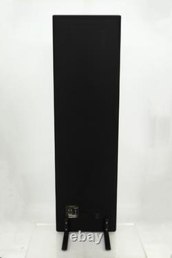 Magneplanar 1.7 Floorstanding Speakers Black Wood Stiles / Black