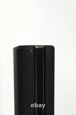 Magneplanar 1.7 Floorstanding Speakers Black Wood Stiles / Black