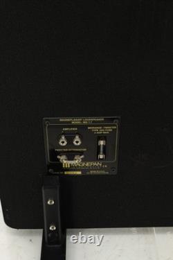 Magneplanar 1.7 Floorstanding Speakers Black Wood Stiles / Black