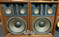 Make offer! Sansui SP-3500 6 Speaker 4-Way Vintage Floor Standing Speakers