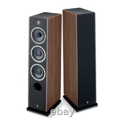 Manufacturer Refurbished Focal Vestia N°2 Floorstanding Speakers Dark Wood