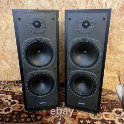 Matched Pair Vintage Tannoy J30 Floorstanding Hifi Speakers