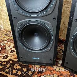 Matched Pair Vintage Tannoy J30 Floorstanding Hifi Speakers