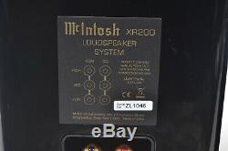 McIntosh XR200 Floor Standing Speakers Piano Black High Gloss Finish
