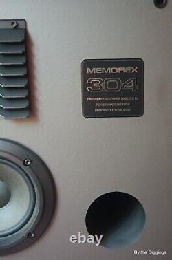 Memorex 304 100W floor standing speakers