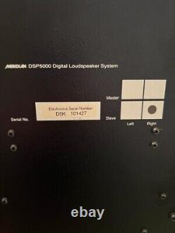 Meridian DSP5000 Digital Active Floor Standing Speakers