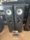 Mission 702e Floor-Standing Speakers Vintage Hifi Black Ash YORK