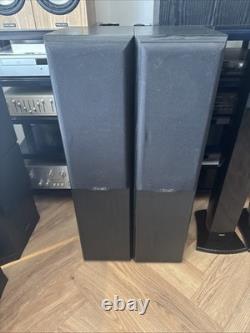 Mission 702e Floor-Standing Speakers Vintage Hifi Black Ash YORK