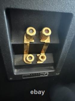 Mission 702e Floor-Standing Speakers Vintage Hifi Black Ash YORK